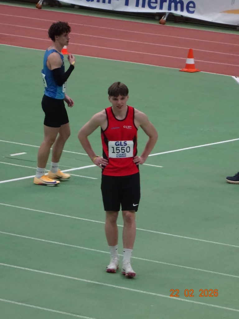 Read more about the article Jakob Lürssen bei den Deutschen U20 Hallenmeisterschaften